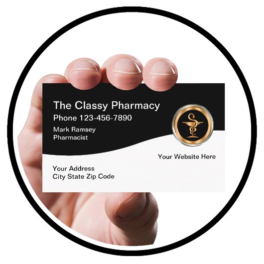 Classy Pharmacy Design Visitekaartje