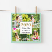 Classy Photo Collage Graduation Invitation