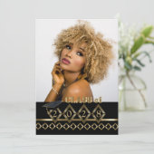 Classy Photo Graduation - Invitation 20XX (Debout devant)