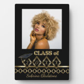 Classy Photo Graduation Plaque (Devant)