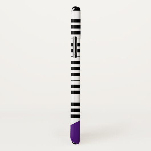Classy Piano Keys | Koninklijk paars Case-Mate iPhone Case (Achterkant / rechts)
