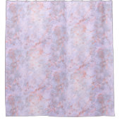Classy Pink Lavender Marble Douchegordijn (Voorkant)