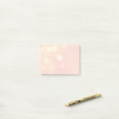 Classy Pink Post-it® Notes (Op bureau)