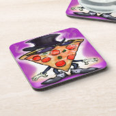 Classy Pizza Bier Onderzetter (Linkerzijde)