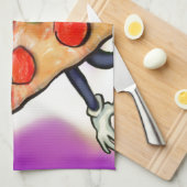 Classy Pizza Theedoek (Quarter Fold)