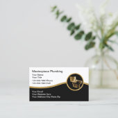 Classy Plumbing Service Loodgieter Visitekaartje (Staand voorkant)