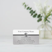 Classy Professional Attorney Visitekaartje (Staand voorkant)