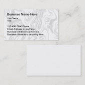 Classy Professional Kantoor Executive Visitekaartje (Voorkant / Achterkant)