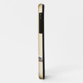 Classy Pug & Wine Aangepaste naam iPhone 5 Hoesje (Achterkant/links)