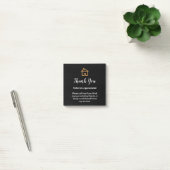 Classy Real Estate Agent Referral Bedankt Opmerkin Post-it® Notes (Kantoor)