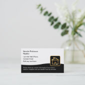 Classy Real Estate Visitekaartjes (Staand voorkant)