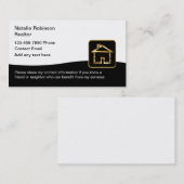 Classy Realtor Cartes de visite immobiliers (Devant / Derrière)