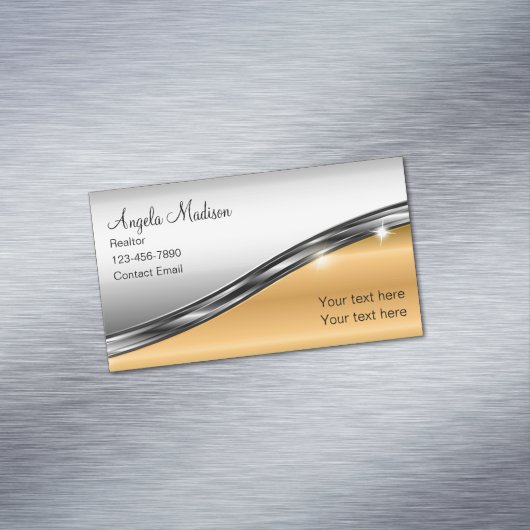 Classy Realtor Magnet Carte de visite unique (In Situ)