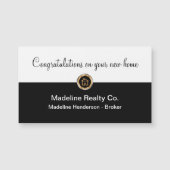 Classy Realtor Magnetic New Home Gefeliciteerd (Voorkant)