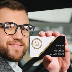 Classy Realtor-sjabloon voor visitekaartjes