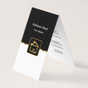 Classy Realtor Two Fold Visitekaartjes