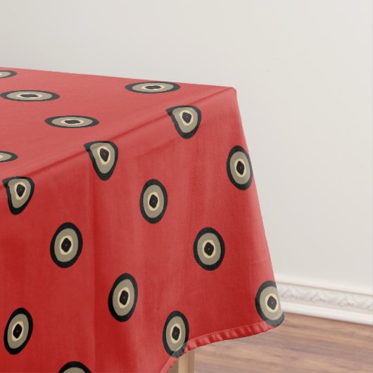 Classy Red en Black Tafelkleed (Voorbeeld)