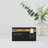 Classy Registered Nurse Medical Visitekaartje (Staand voorkant)