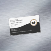 Classy Retail Pharmacy Magnetisch Visitekaartje (Voorbeeld)