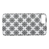 Classy Retro Vibe geometrisch patroon Case-Mate iPhone Case (Achterkant (Horizontaal))