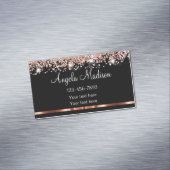 Classy Roos Gold Beauty Magnetisch Visitekaartje (Voorbeeld)