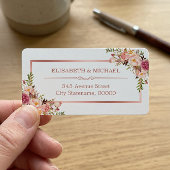 Classy Roos Gold Lijst Etiket