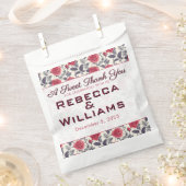 Classy Roos Tuin Thema bruiloft Bedankzakje (Geknipt)