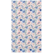 Classy Roze & Blauwe Bloem Bunch Tafelkleed (Voorkant)