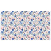 Classy Roze & Blauwe Bloem Bunch Tafelkleed (Voorkant (Horizontaal))