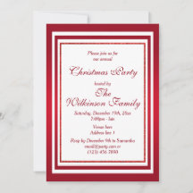 Classy Ruby Rood & Wit Kerstfeest