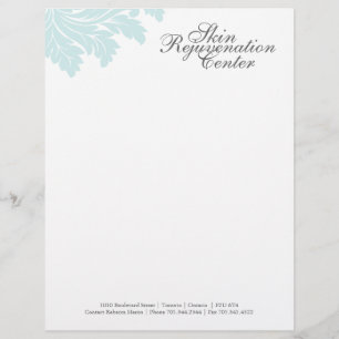 Classy Salon en Spa Letterhead Briefhoofd Ontwerp