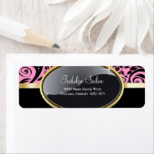 Classy Salon en Spa Retouradreslabels Etiket (Insitu)