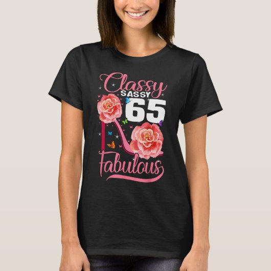 Classy Sassy 65 et Fabuleux 65e anniversaire haut (Devant)