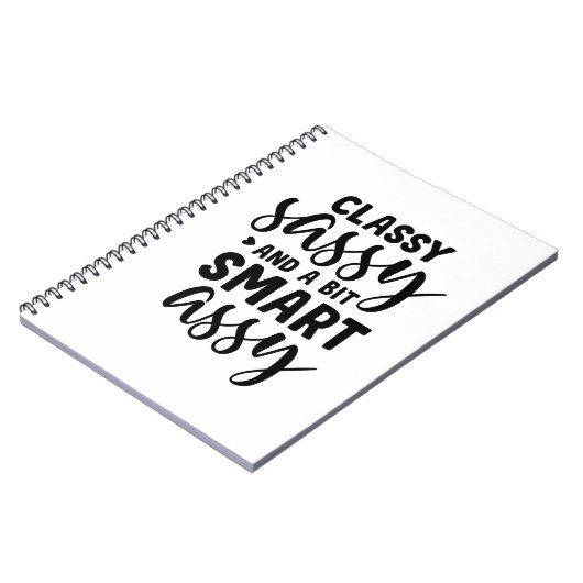 Classy Sassy en Bit Smart Assy Notitieboek (Linkerzijde)
