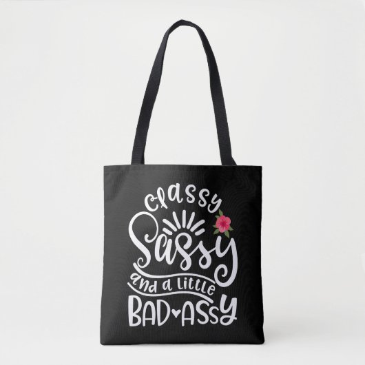 Classy Sassy en een beetje slechte Assy Sassy Frie Draagtas (Voorkant)