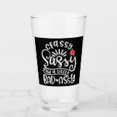 Classy Sassy en een beetje slechte Assy Sassy Frie Glas (Voorkant)