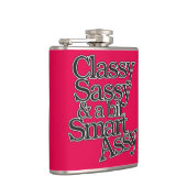 Classy Sassy en een beetje Smart Assy Heupfles (Rechts)