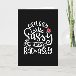 Classy Sassy En Een Beetje Stout Sassy Vrienden Kaart