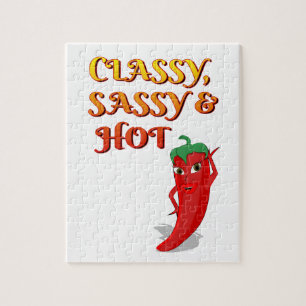 Classy Sassy en Hot Pepper Diva Legpuzzel
