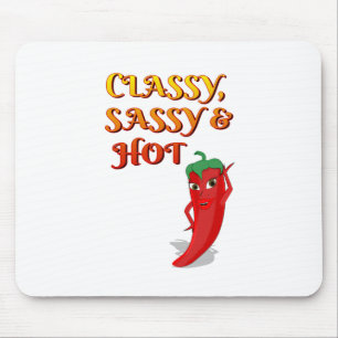 Classy Sassy en Hot Pepper Diva Muismat