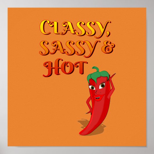 Classy Sassy en Hot Pepper Diva Poster (Voorkant)