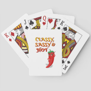 Classy Sassy en Hot Pepper Diva Speelkaarten