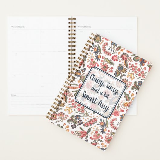 Classy Sassy et un peu Smart Assy Funny Floral (Devant avec enveloppe)