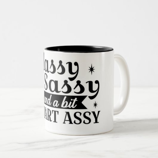Classy Sassy Mug (Devant droit)