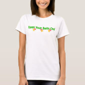 Classy Sayings- Keep Your Bells On Basic T-shirt (Voorkant)