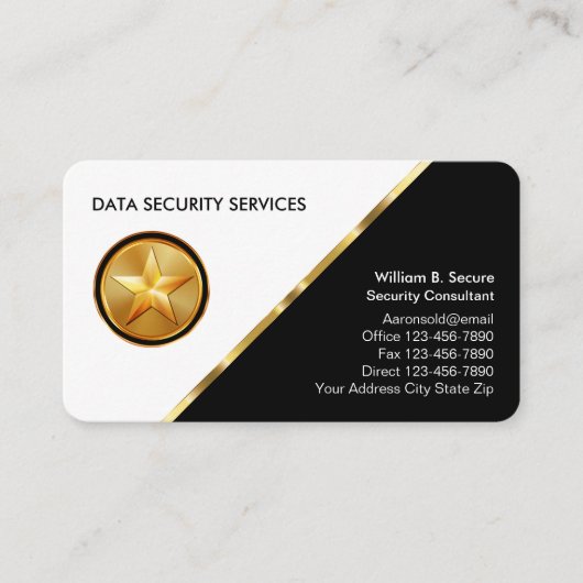 Classy Security Services-Visitekaartje Visitekaartje (Voorkant)