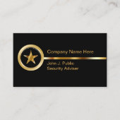 Classy Security-Visitekaartjes Visitekaartje (Voorkant)