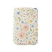Classy Shabby Chic Franse Floral Art Pattern Badmat (Voorkant Verticaal)