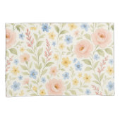 Classy Shabby Chic Franse Floral Art Pattern Kussensloop (Voorkant-Rechts)