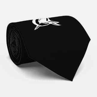 Classy Shark Black Stropdas